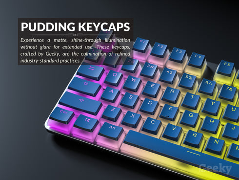 Pudding Keycaps